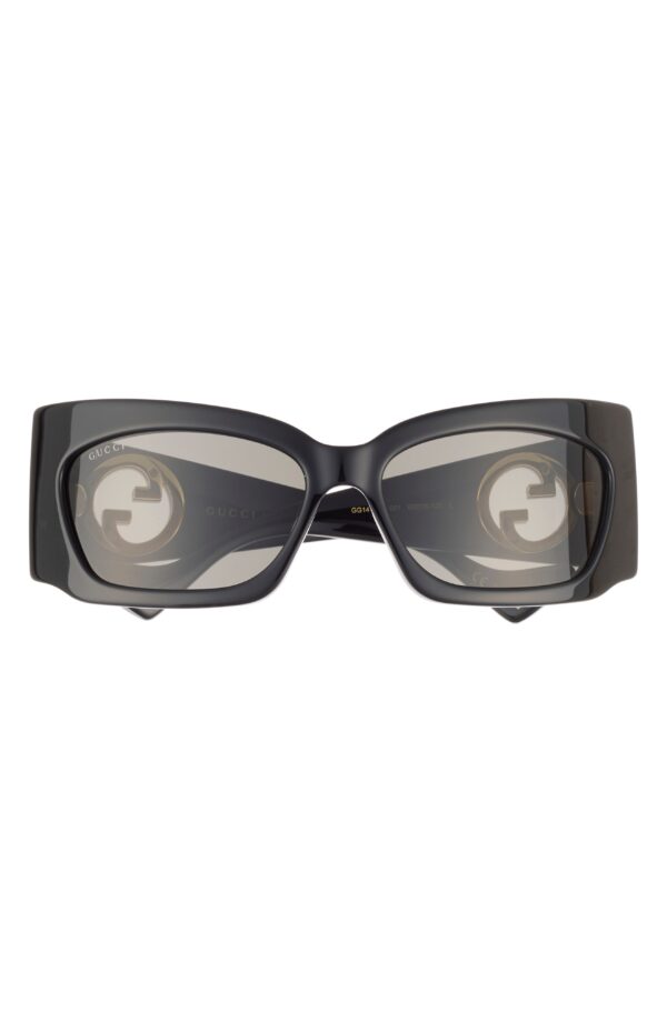 62mm Rectangular Sunglasses