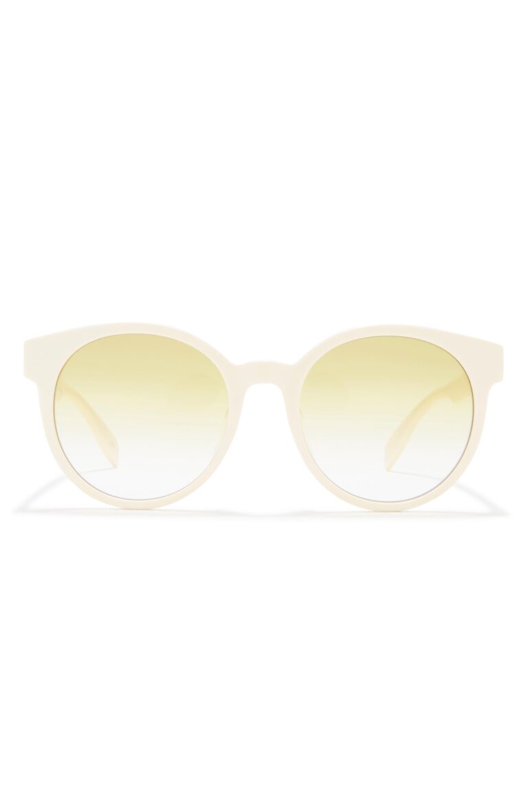 55mm Gradient Round Sunglasses
