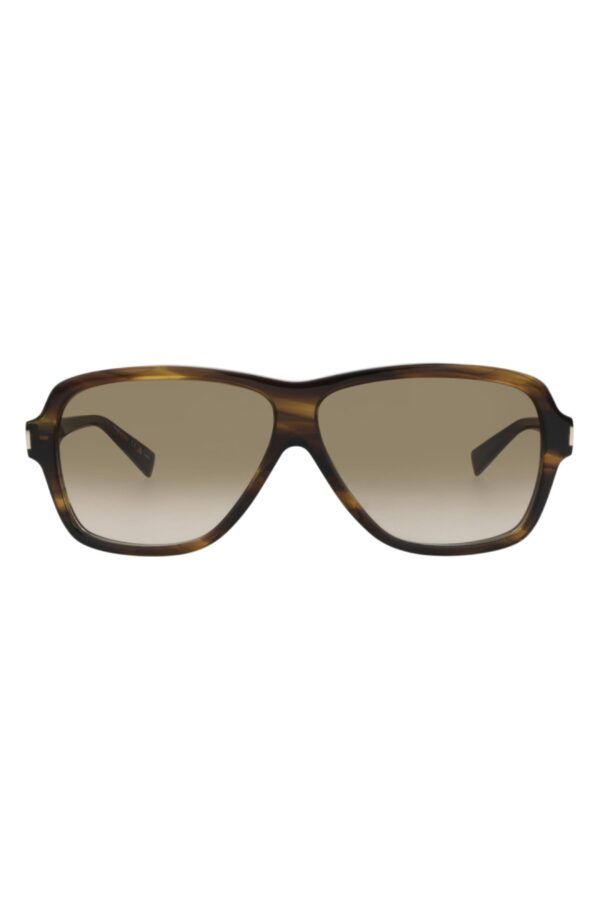 62mm Polarized Aviator Sunglasses