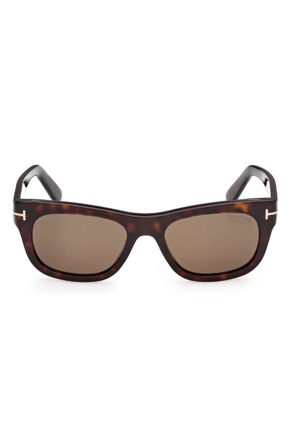 54mm Polarized Rectangular Sunglasses