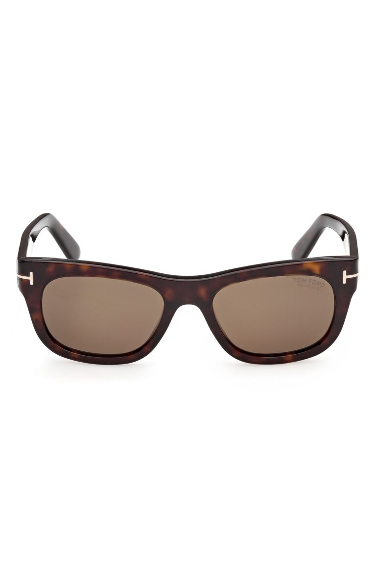 54mm Polarized Rectangular Sunglasses