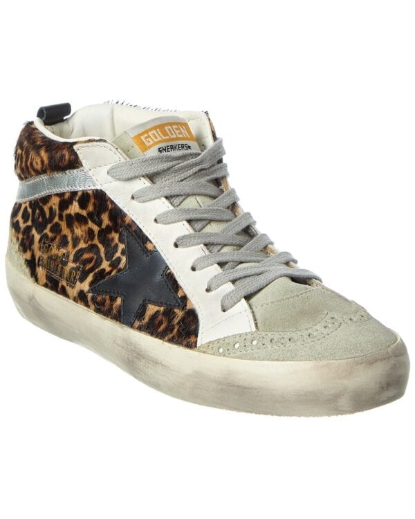 Mid Star Haircalf & Leather Sneaker