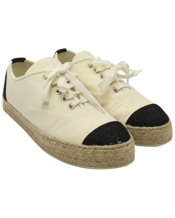 Women's Canvas Riviera Espadrille Sneaker (Authentic Pre-Loved)