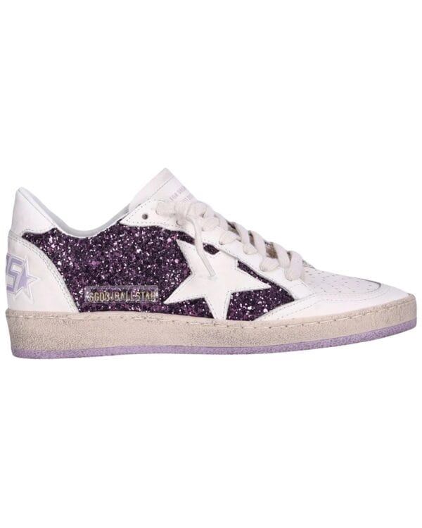 Ballstar Glitter & Leather Sneaker