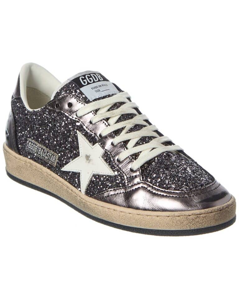 Ballstar Glitter & Leather Sneaker