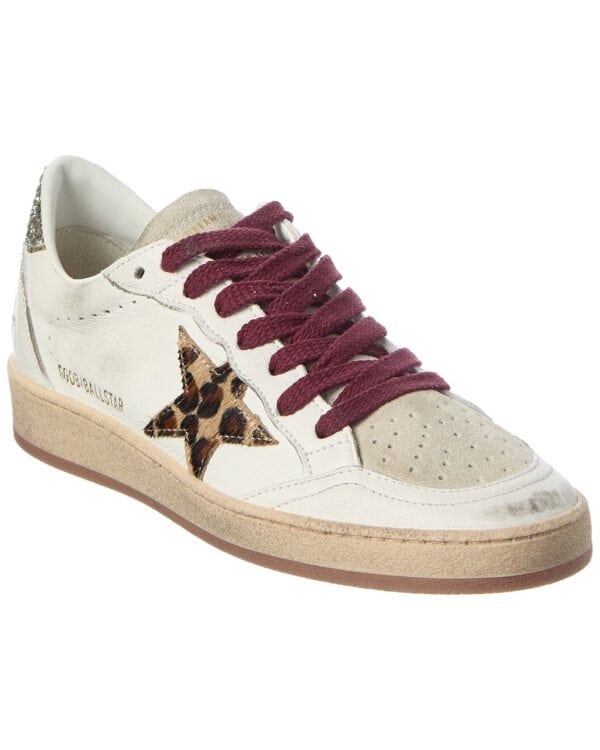 Ball Star Leather & Suede Sneaker