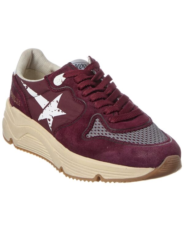 Running Sole Suede & Mesh Sneaker