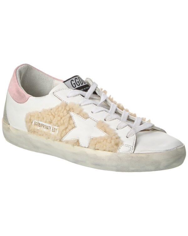 Superstar Shearling & Leather Sneaker
