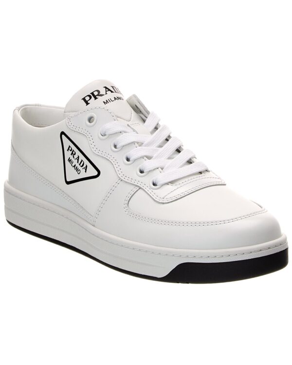 Logo Leather Sneaker