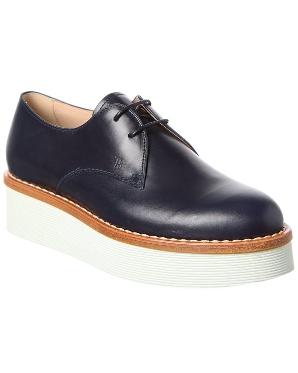 Leather Platform Oxford