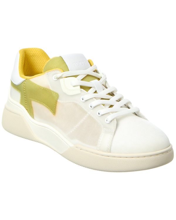 Cassetta Mesh & Leather Sneaker