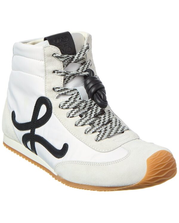 Ballet Runner 2.0 Nylon & Leather High-Top Sneaker