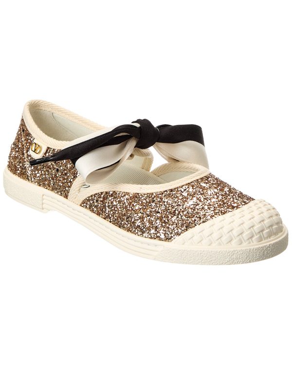 Bay By Bay Glitter Ballerina Sneaker