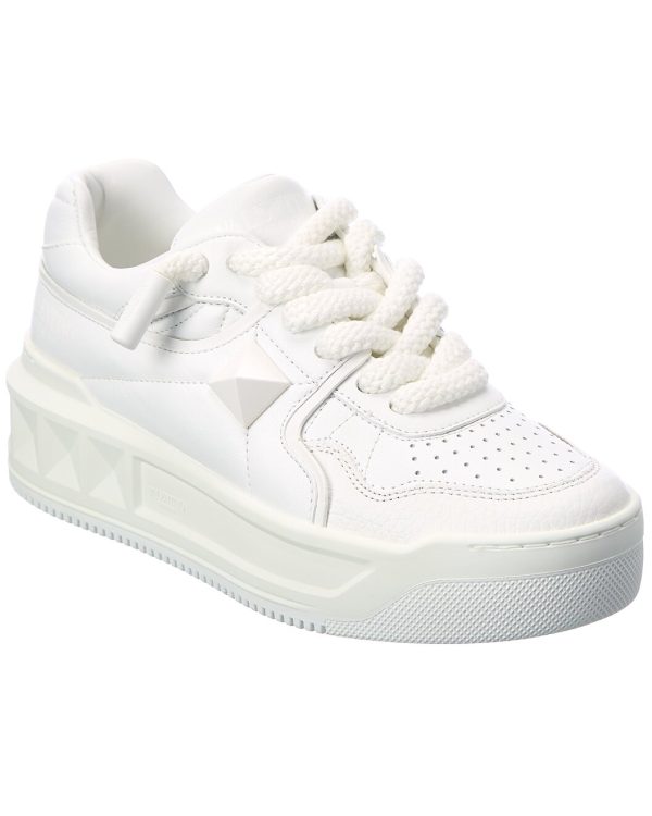 Roman Stud Leather Sneaker