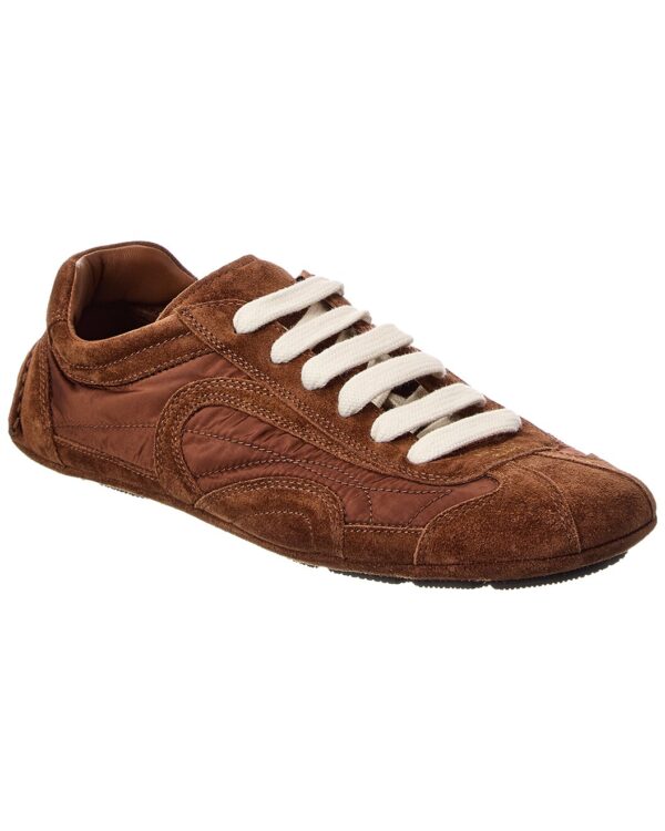 Logo Suede Sneaker