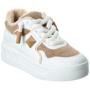 Leather Platform Sneaker