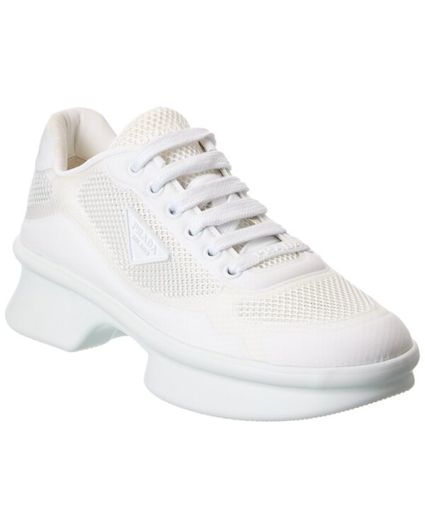 Mesh & Leather Sneaker