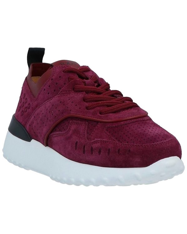 Perforated Leather Sneaker
