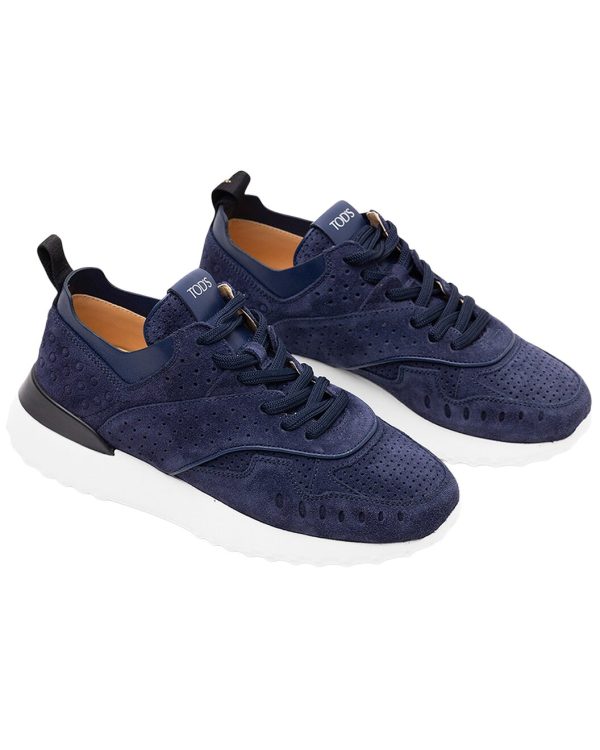 Lace Up Leather Sneaker