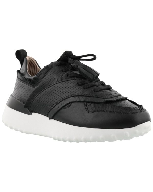 Tasseled Leather Sneaker