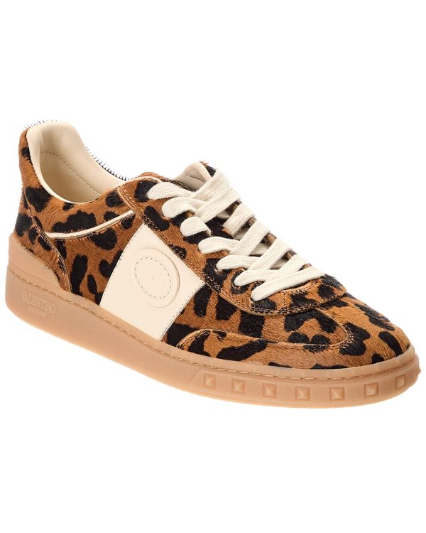 Upvillage Haircalf & Leather Sneaker