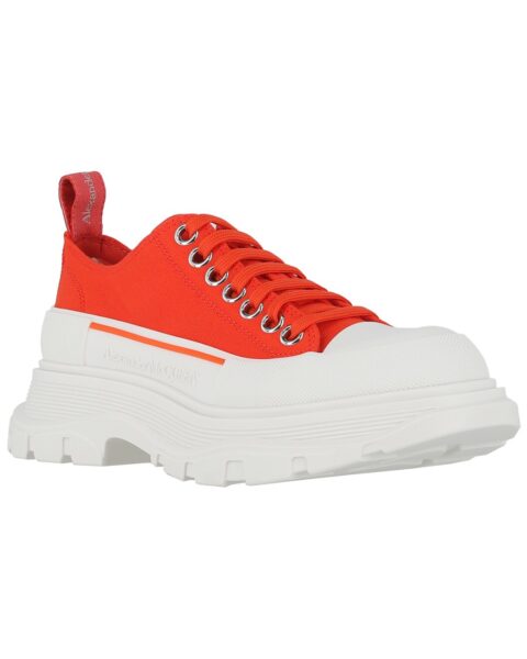 Tread Slick Canvas & Leather Sneaker