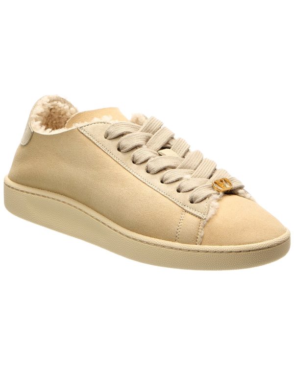 VLogo Signature Leather Sneaker