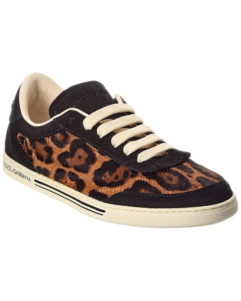 Tropez Haircalf & Suede Sneaker