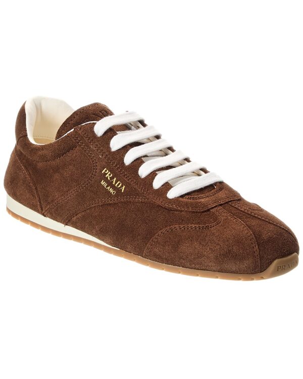 Logo Suede Sneaker