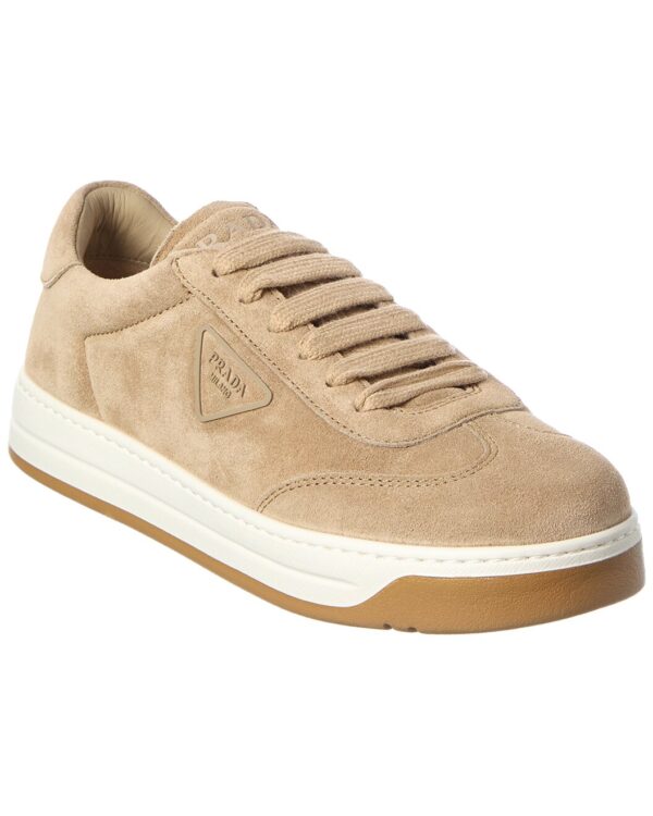 Logo Suede Sneaker