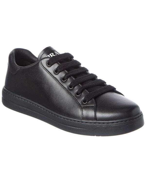 Logo Leather Sneaker