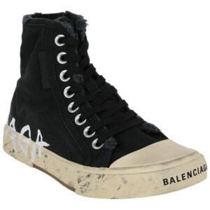 Paris Graffiti High-Top Sneaker