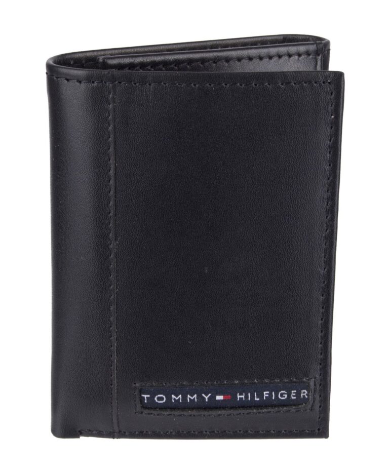 Men’s Genuine Leather Trifold Wallet