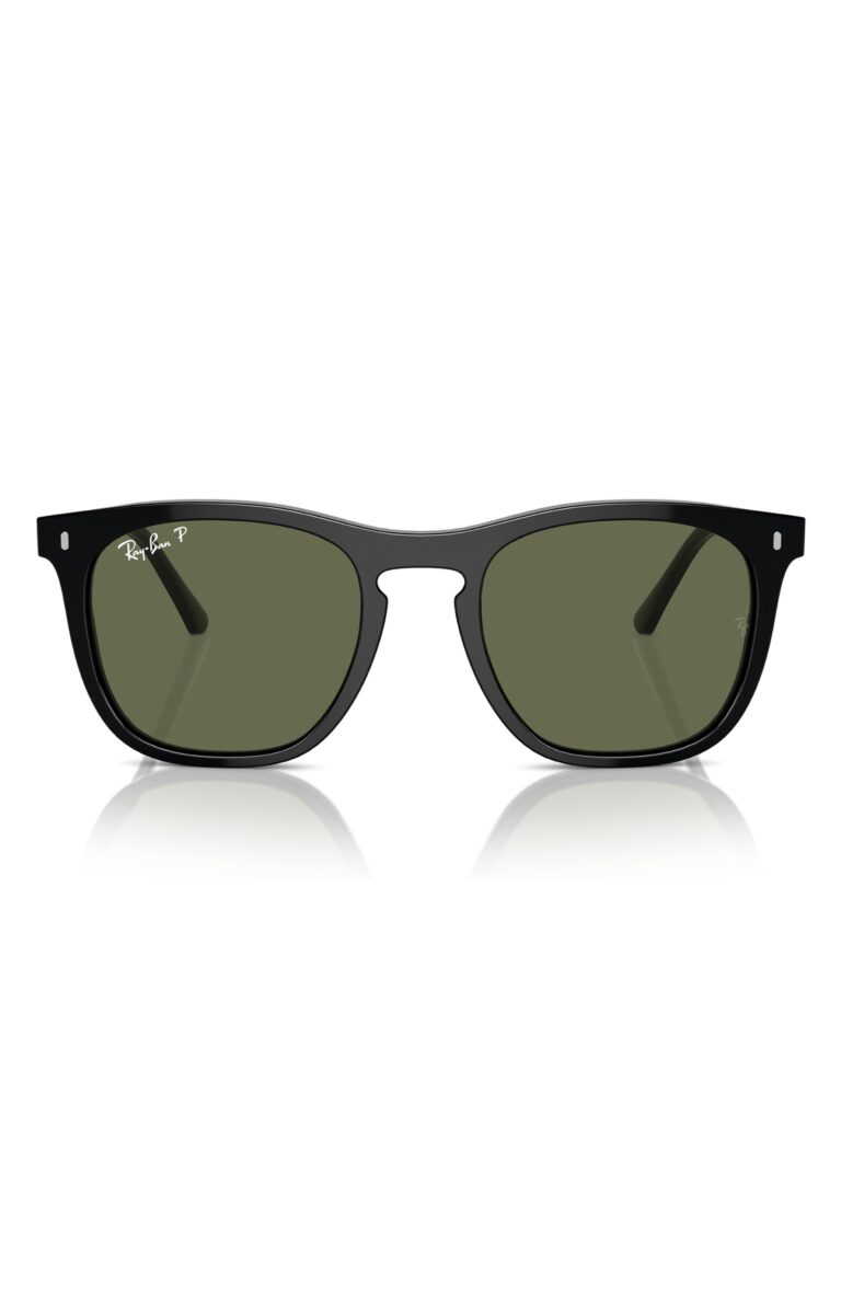 53mm Polarized Square Sunglasses