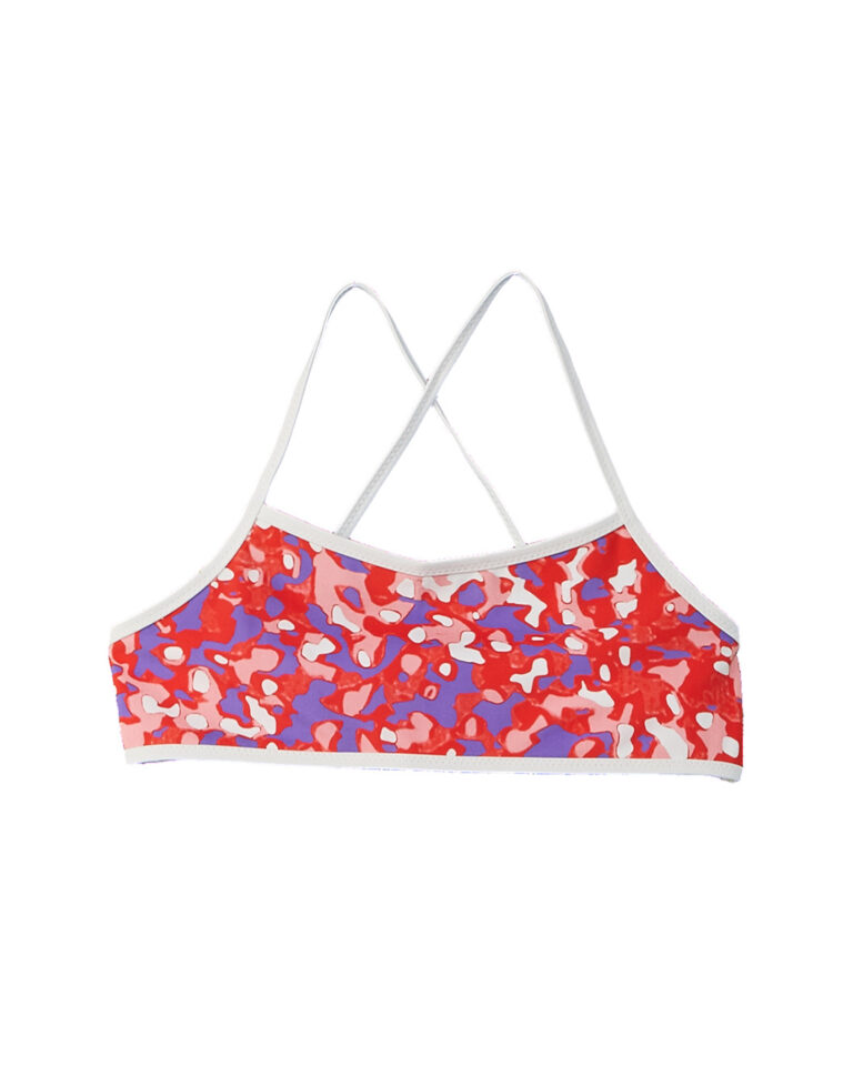 Girls' Coral Reef Swimsuit Top