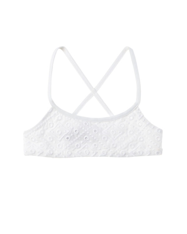 Eyelet Bikini Top