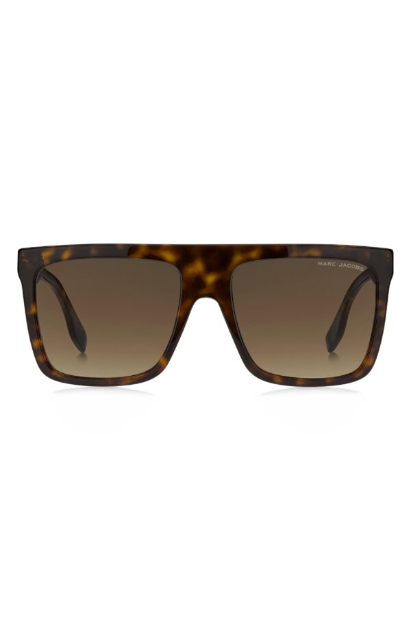 57mm Flat Top Sunglasses