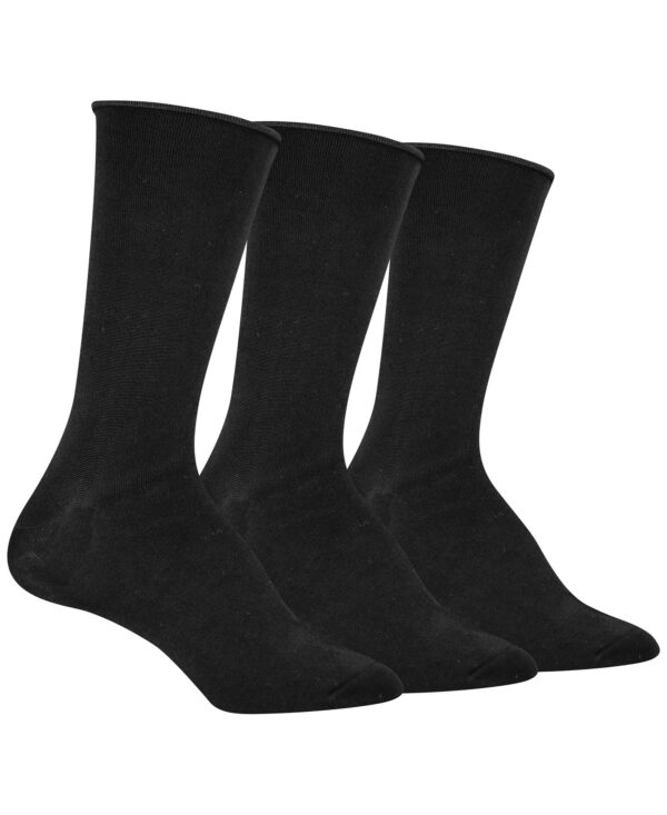 Women's Super Soft 3pk Roll-Top Socks 34026PK