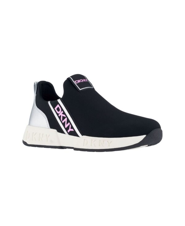 Toddler Girls Maddie Stripe Slip-On Padded Sneakers