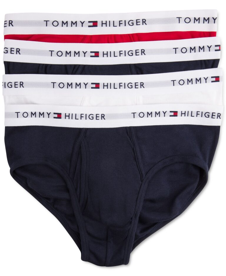 Men's 4-Pack Classic Cotton Moisture-Wicking Briefs