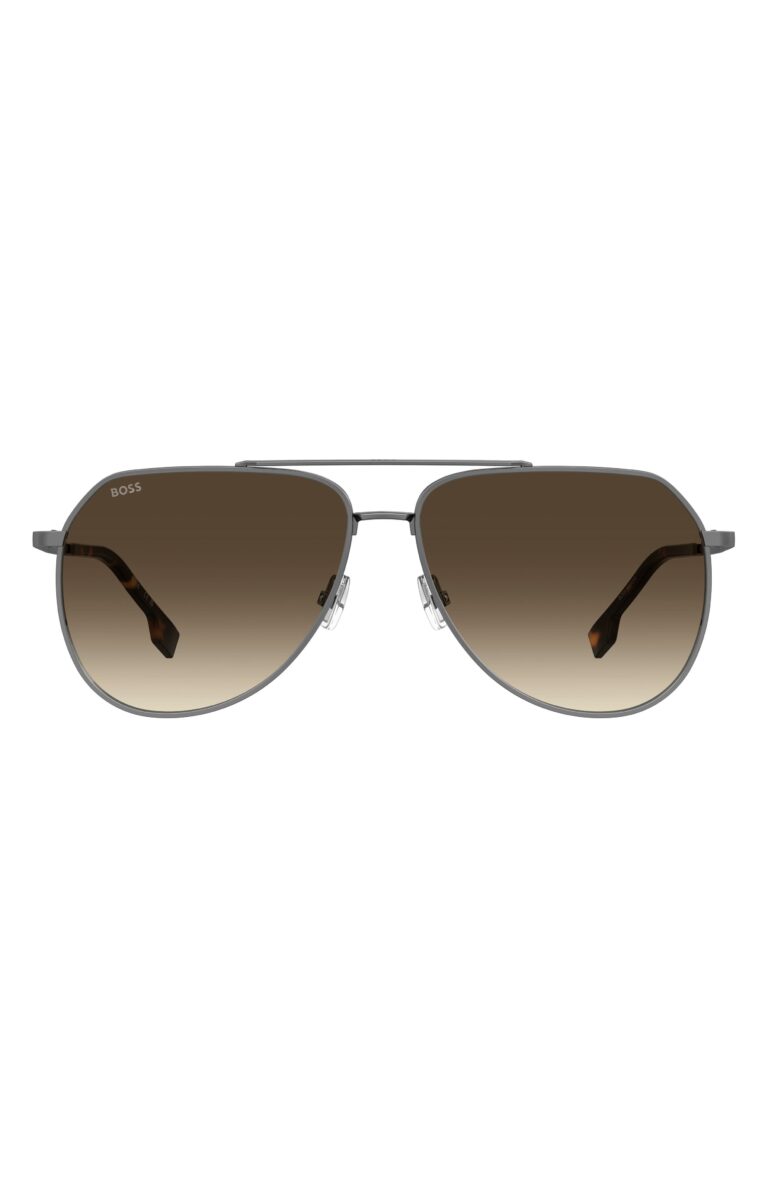 61mm Aviator Sunglasses