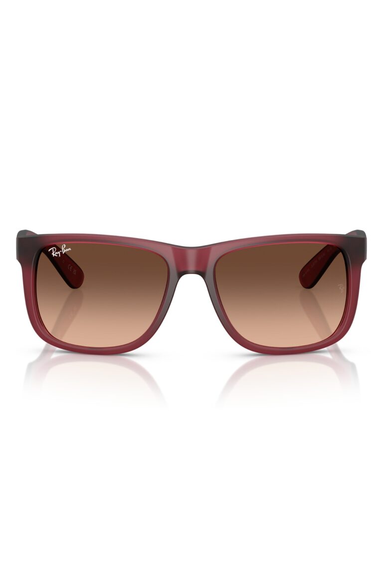 54mm Polarized Gradient Square Sunglasses