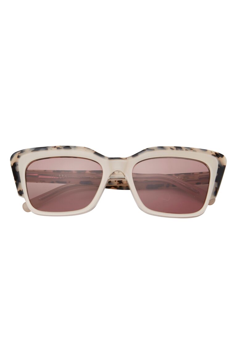 55mm Gradient Cat Eye Sunglasses