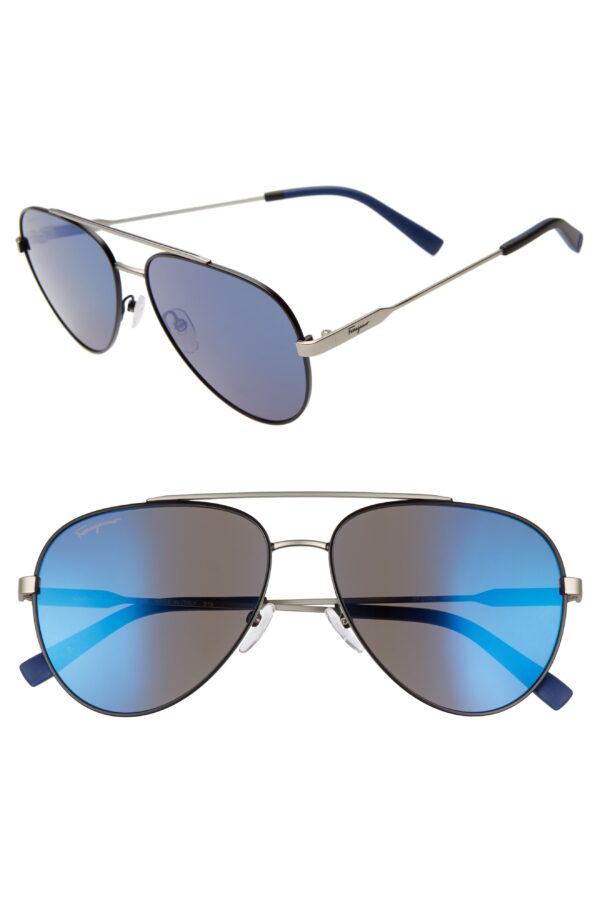 59mm Aviator Sunglasses