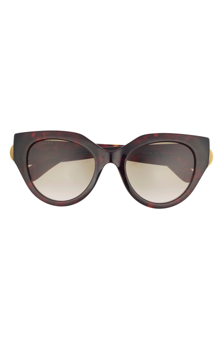 52mm Cat Eye Sunglasses