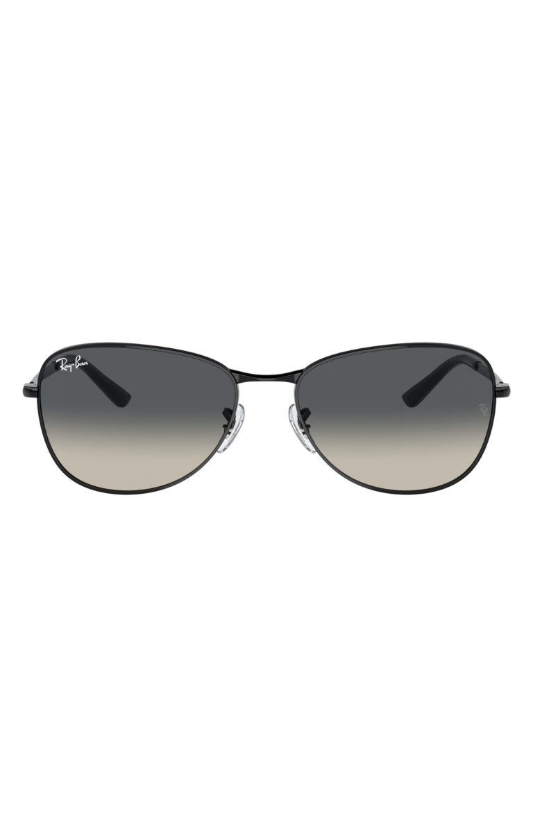 59mm Gradient Pilot Sunglasses