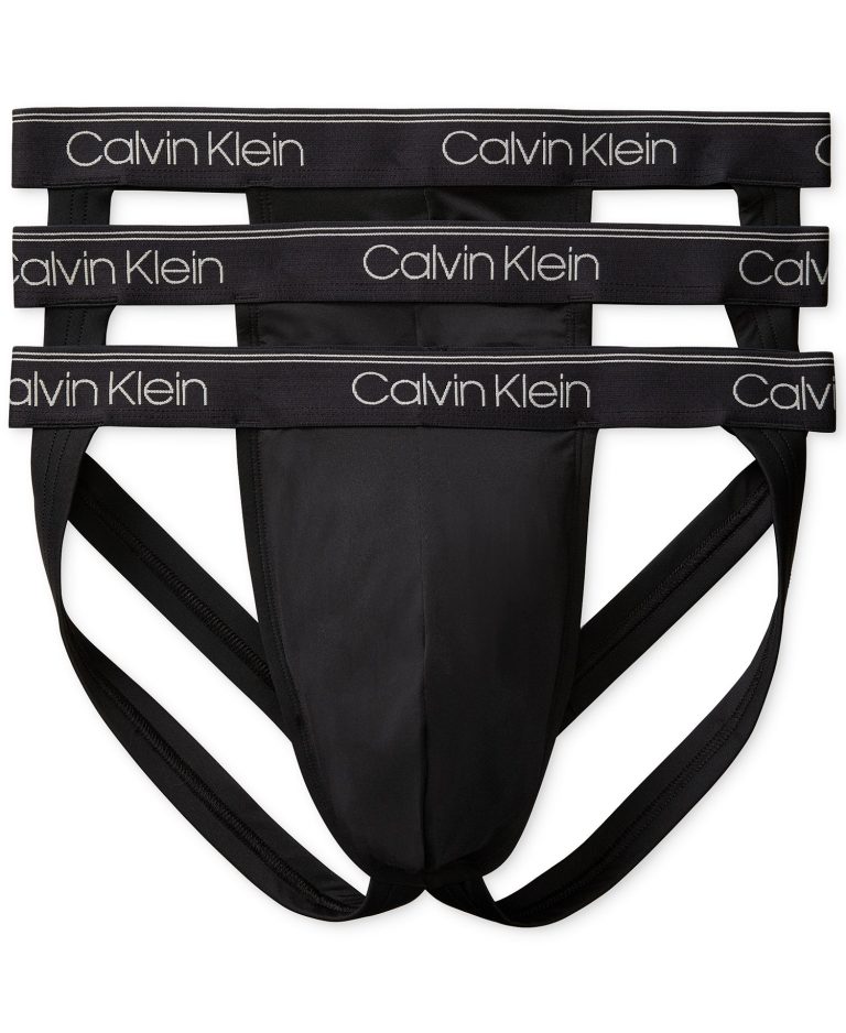 Men's 3-Pk Micro Stretch Jock Straps Underwear