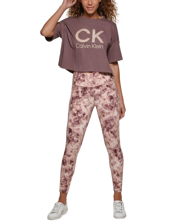 Printed High-Rise 7/8 Leggings