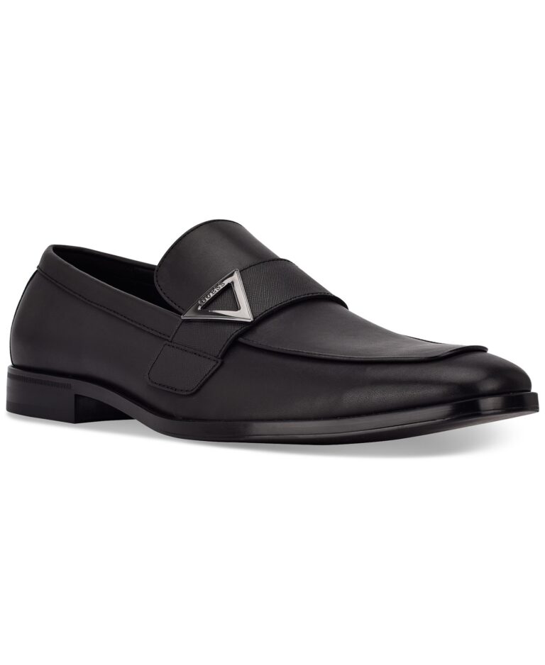 Men's Hamlin Faux-Leather Slip-On Dress Shoes