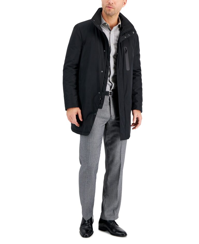 Men's Slim-Fit Raincoat